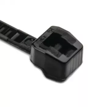 HellermannTyton OS-serie kabelbinder med udvendig tandning 100 x 2,5 mm, sort, 100 stk. 118-04700
