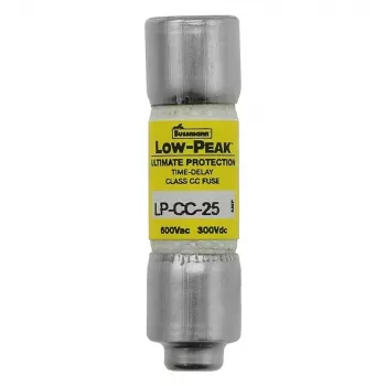Eaton LP-CC-25 25A 600V træg Class CC-sikring, 10-pak