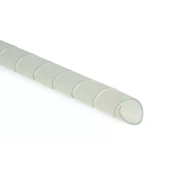 HellermannTyton 161-42000 transparent polyamid/polyethylen spiralslange, 30 m x 1,5 mm