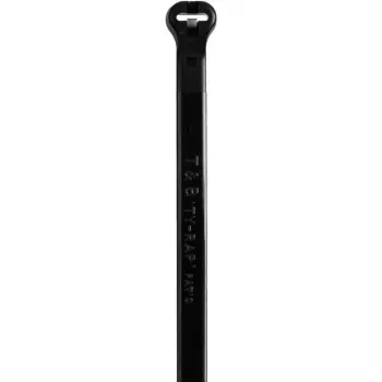 ABB Ty-Rap® kabelbinder med rustfri stålkrogslås, 203 mm x 2,4 mm, natur, 100 stk. (TY5232MR)