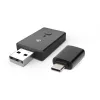 Nedis CKAA2400BK Bluetooth 5.0 USB-A adapter sort 10 m rækkevidde