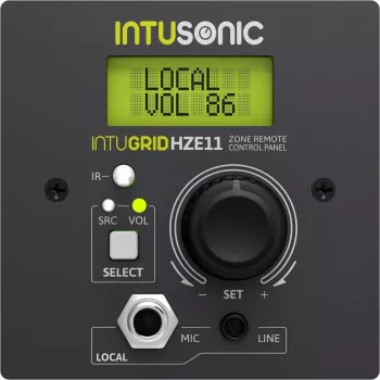 INTUSONIC HZE11 zone-fjernbetjeningspanel 12604189