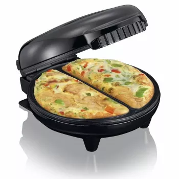 Melissa 16250086 omeletmaskine, 750 W, sort