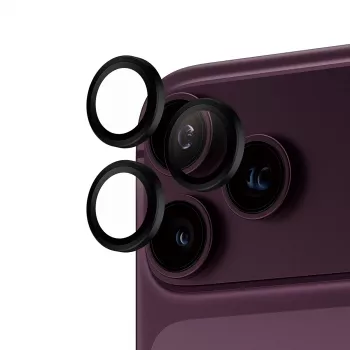 PanzerGlass Hoops kameraobjektivbeskyttelse sort til iPhone 18 Pro | 18 Pro Max