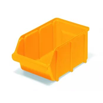 raaco 123679 åben lagerkasse orange lagerboks 10,5L