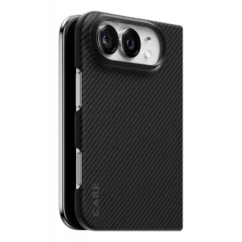 CARE by PanzerGlass Discovery Case med MagSafe til iPhone Fold (2026), sort/grå (CR83510)