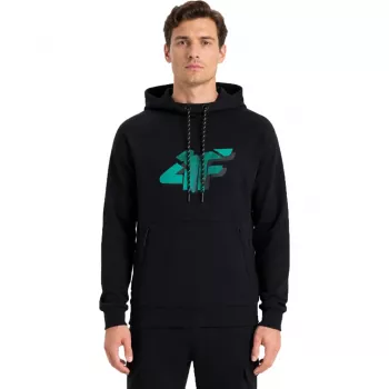 4F herre sweatshirt M2241 dybsort størrelse L