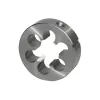 M24x1.5 Fine Pitch Round Die, HSS, DIN 22568, 6g Tolerance