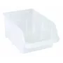 raaco Bin 4 åben opbevaringskasse, 10 l, transparent (130110)