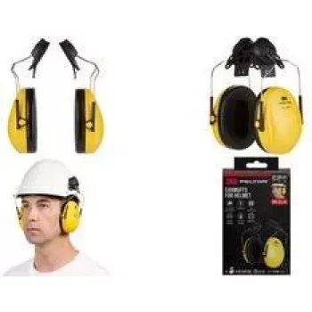 3M PELTOR Optime I H510P3E Hjelmmonterede høreværn, gul H510P3E-1