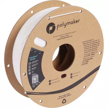 Polymaker PolyFlex TPU90 hvid 1,75mm 750g fleksibelt filament PD02002