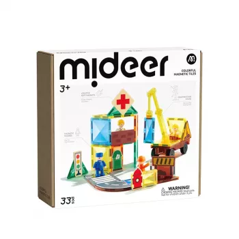 Mideer City Hero Squad MD1641 magnetic set, 33 pieces