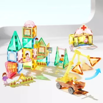 Mideer City Hero Squad MD1641 magnetic set, 33 pieces