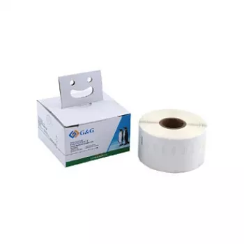 G&G termo direkte adresseetiketter 41 x 89 mm, hvid, permanent, 300/rulle, til DYMO 11356/S0722560 BM-D-G-11356