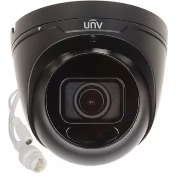 Vandalismesikret IP-kamera MOTOZOOM, 4MP, PoE, IP67, IK10, sort