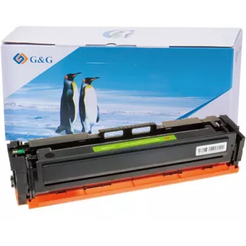 G&G XL tonerkassette kompatibel med Canon 046HY / 1251C002 (16952), gul, High Yield, 2300 sider