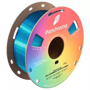 Polymaker Panchroma PLA Dual Silk Caribbean Sea 1,75 mm 1 kg 3D-printer-filament CA03025