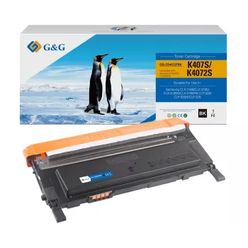 G&G kompatibel tonerkassette til Samsung CLT-K4072S / HP SU128A (14451)