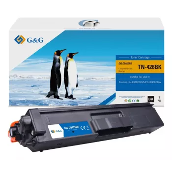 G&G XXL tonerkassette kompatibel med Brother TN-426BK (14307)