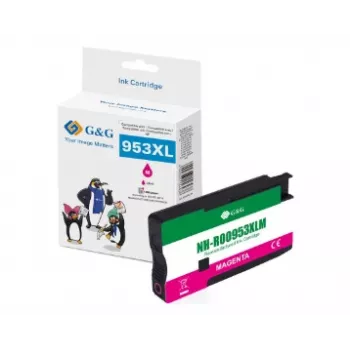 G&G kompatibel HP 953XL magenta blækpatron med høj kapacitet (14741)