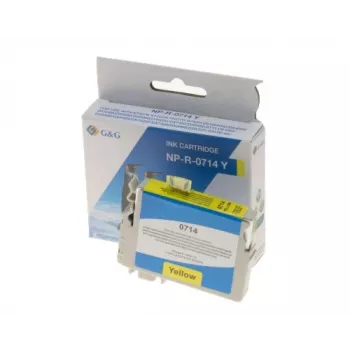G&G kompatibel blækpatron til Epson T0714 gul (3547)