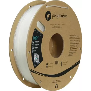 Polymaker PolyFlex TPU90 fleksibelt TPU-filament 1,75 mm 750 g klar PD02004