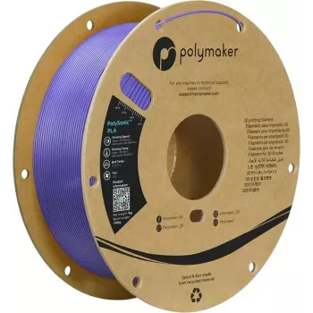 Polymaker PolySonic PLA High Speed 1,75 mm violet 1 kg 3D-printerfilament PA12008