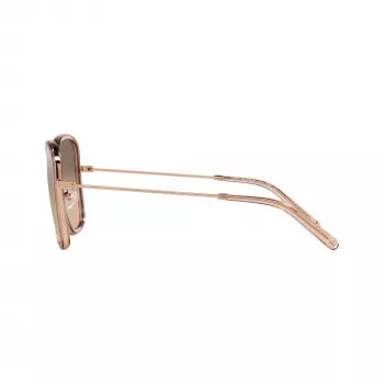 Tory Burch TY6101 33683D Dame-solbriller, Dark Havana-stel, brune gradientglas, 53mm
