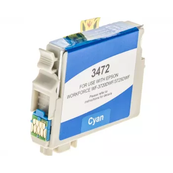 G&G kompatibel cyan blækpatron til Epson 34XL (C13T34724012) – High Yield 14614