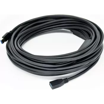 Kramer CA-USB3/AAE-15 USB 3.0 aktiv forlængerkabel, 4,6 m, sort 96-0216015