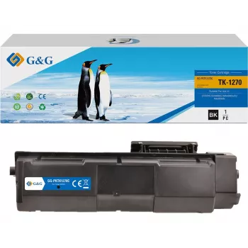 G&G kompatibel tonerkassette GG-PKTK1270C til Pantum TL-410, sort, 1500 sider