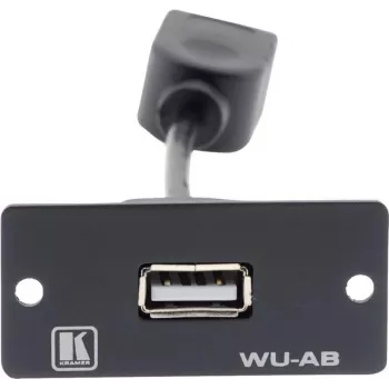 Kramer WU-AB modulært Snap-In-indsats USB Type-A hun til hun sort 85-0118399