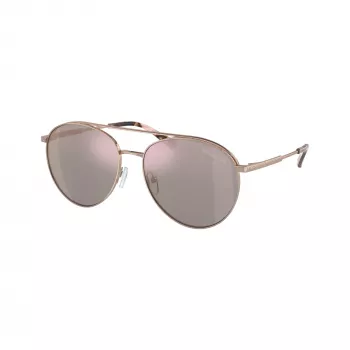 Michael Kors MK1138-11084Z Women's Cat Eye Sunglasses, Light Gold Frame, Brown Gradient Lens, 58mm