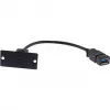 Kramer Electronics WU-CA(B) USB-C gennemføringsindsats, sort 80-00026499