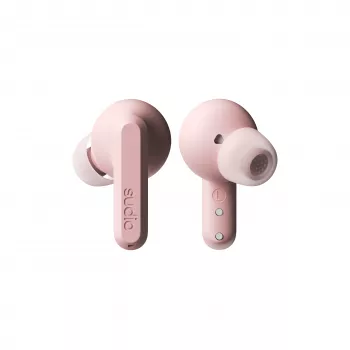 Sudio A3 Pro true wireless Bluetooth-høretelefoner med aktiv støjreduktion, pink A1PROPNK