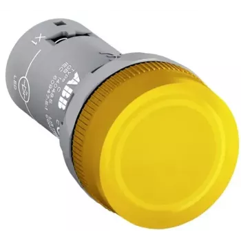 ABB CL2-502Y gul LED-indikatorlampe 24V AC/DC, 22 mm 1SFA619403R5023