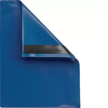 HAGER FZ757M magnetisk dokumentholder DIN A4, transparent/grå