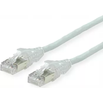 DÄTWYLER Cat.5e S/UTP kobber-patchkabel, PVC-kappe, AMP v2-stik, sort, 1,0 m 21.15.7031