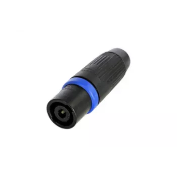 Neutrik NLT4MXX-BAG 4-Pole Male speakON Speaker Cable Connector, Black