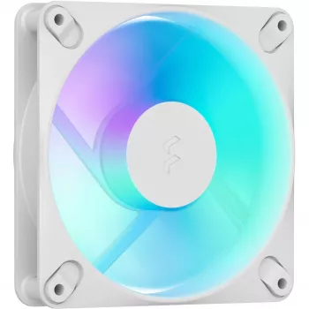 Fractal Design Dynamic 3-12 Reverse RGB White kabinetblæser, 120mm, PWM, ARGB, Reverse Blade FD-F-DR3-1205