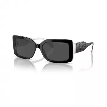 Michael Kors Hvar MK21653920875 Women's Sunglasses, Dark Tortoise Frame, Brown Gradient Lens, 56-17-140 mm
