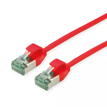 ROLINE RM U/FTP-patchkabel Cat.6A/Class EA SLIM rød 0,3 m 21.45.3311