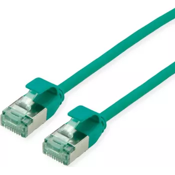 ROLINE RM U/FTP patchkabel Cat.6A/Class EA SLIM grøn 1m - FTP (21.45.3333)