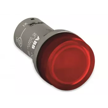 ABB CL2-502R signallampe, rød, 24V AC/DC, LED, 22mm 1SFA619403R5021