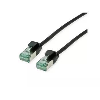 ROLINE RM U/FTP patchkabel Cat.6A/Class EA SLIM sort 3m - FTP (21.45.3356)