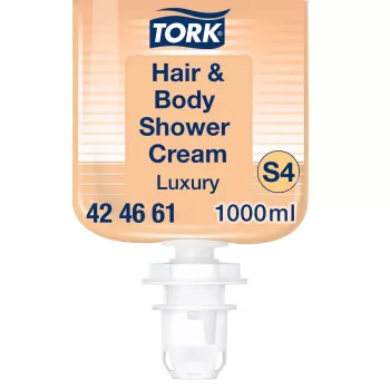 TORK S4 Luxurious 3-i-1 Premium brusebadcreme 1,0 L (424661)