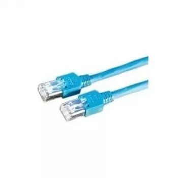 Dätwyler 21.05.8104 10m SFTP Cat5e patchkabel, RJ-45 til RJ-45, halogenfri, blå