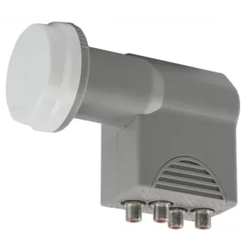 AXING SCO411 Quad-LNB (SCO00411) - 4-udgangs universal-LNB til satellitmodtagelse