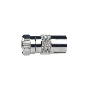 AXING CFA100 adapter IEC hun til F han 75 ohm CFA00100