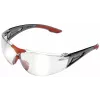 Honeywell AIDC 1035641 Safety Glasses Clear Lens, Red Frame